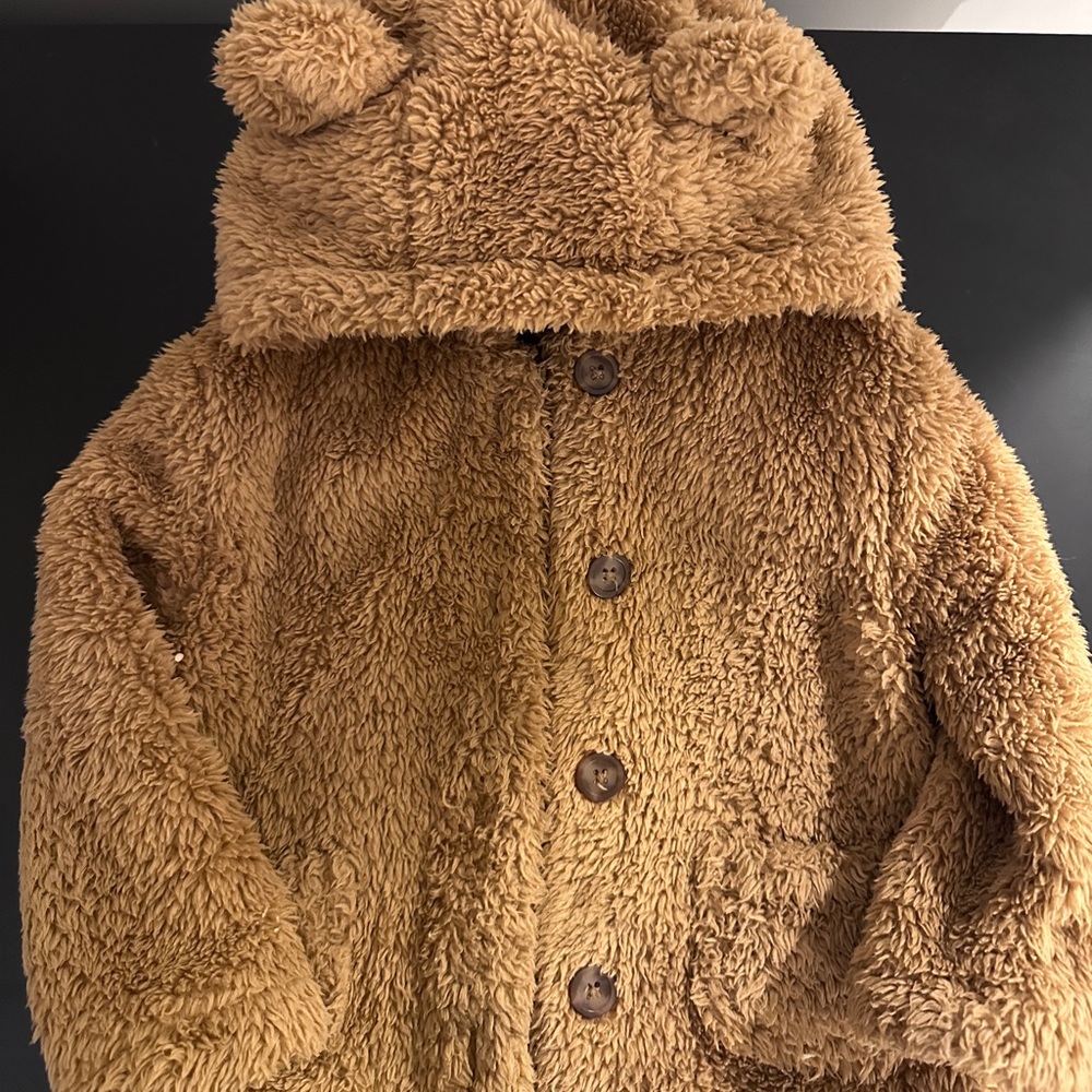 Old navy teddy bear 🧸 jacket 18-24 mon